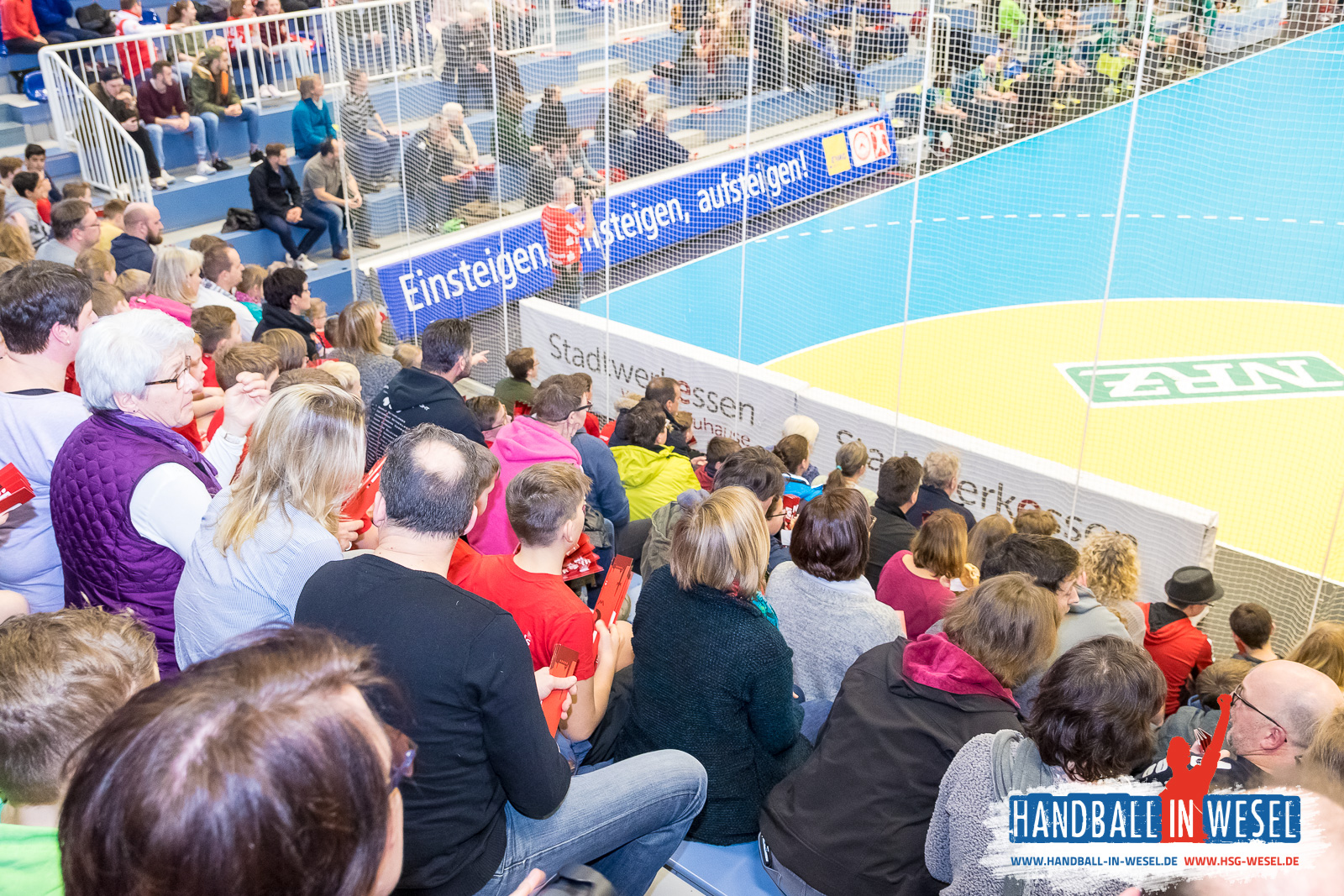 HSG Wesel E-Jugend / Einlaufkids TUSEM Essen 2017